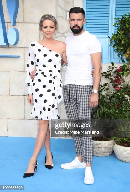 Lydia Bright attends the UK Premiere of "Mamma Mia! Here We Go Again" at Eventim Apollo on July 16, 2018 in London, England.