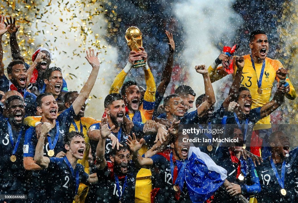 France v Croatia - 2018 FIFA World Cup Russia Final