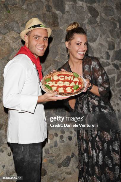 Sveva Alviti attends 2018 Ischia Global Film & Music Fest on July 16, 2018 in Ischia, Italy.