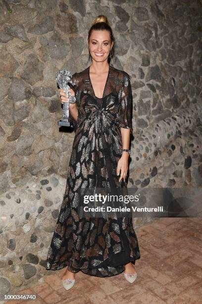 Sveva Alviti attends 2018 Ischia Global Film & Music Fest on July 16, 2018 in Ischia, Italy.