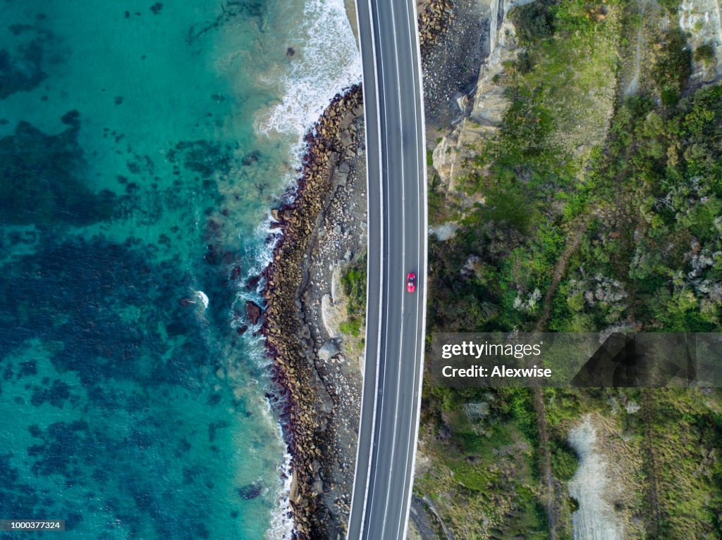 Sea Cliff Bridge Aerial