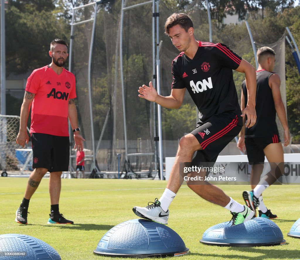 Manchester United Pre-Season Training Session