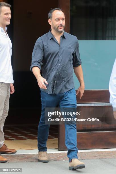 Dave Matthews is seen on July 16, 2018 in New York City.