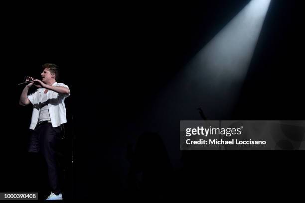 Charlie Puth performs at Radio City Music Hall on July 16, 2018 in New York City.