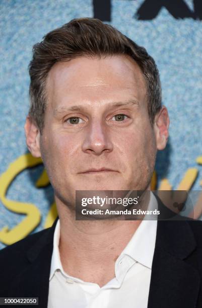 Producer Trevor Engelson arrives at the premiere of FX's "Snowfall" Season 2 at the Regal Cinemas L.A. LIVE Stadium 14 on July 16, 2018 in Los...