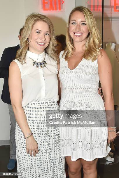 Kim Klein and Kelly Hammer attend Magrino First Look Preview 2018 at Magrino on July 16, 2018 in New York City.