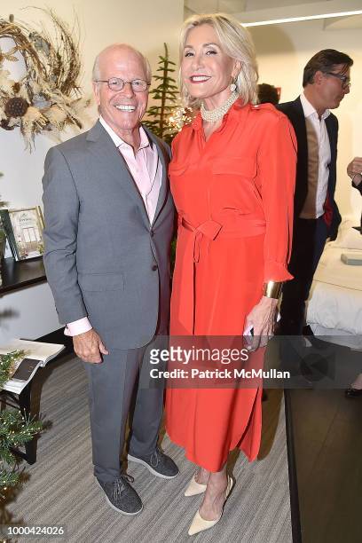 Jim Dunning and Susan Magrino Dunning attend Magrino First Look Preview 2018 at Magrino on July 16, 2018 in New York City.