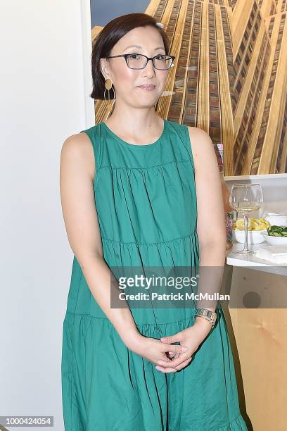 Jee Park attends Magrino First Look Preview 2018 at Magrino on July 16, 2018 in New York City.
