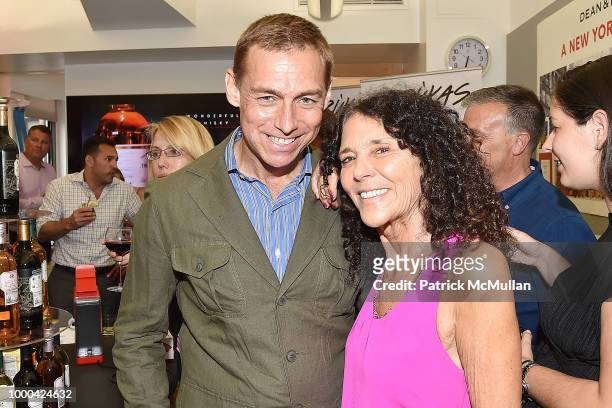Baroness Sheri de Borchgrave and Guest attend Magrino First Look Preview 2018 at Magrino on July 16, 2018 in New York City.