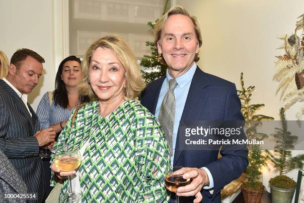 Susan Gutfreund and Jeffrey Bilhuber attend Magrino First Look Preview 2018 at Magrino on July 16, 2018 in New York City.