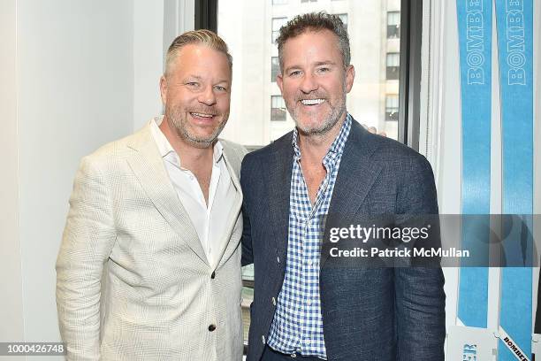 Craig Eddins and James Shay attend Magrino First Look Preview 2018 at Magrino on July 16, 2018 in New York City.