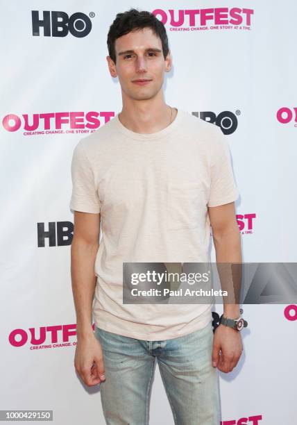 Actor Corey Michael Smith attends the Premiere of "1985" at the 2018 Outfest Los Angeles LGBT Film Festival at the DGA Theater on July 16, 2018 in...