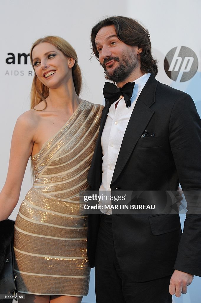 French writer Frederic Beigbeder and Fre