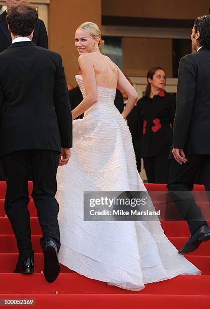 Naomi Watts attends the 'Fair Game' Premiere held at the Palais des Festivals during the 63rd Annual International Cannes Film Festival on May 20,...