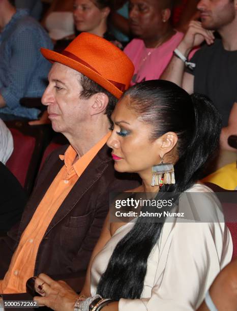 Tom Silverman and Donna Silverman attend the "Still Storch" New York Screening at The Roxy Hotel on July 16, 2018 in New York City.