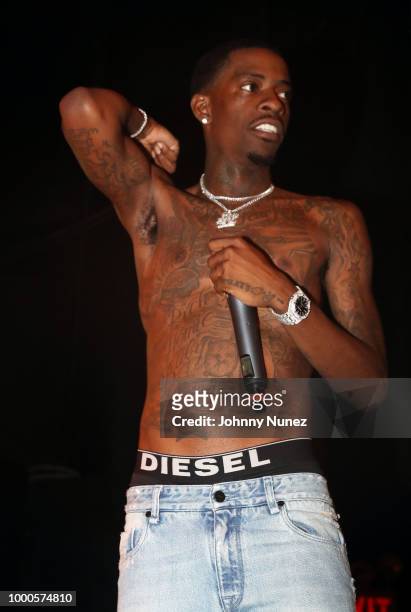 Rich Homie Quan performs at Gramercy Theatre on July 16, 2018 in New York City.