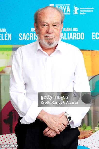 Fernando Arribas attends 'El Vuelo de La Paloma' 30th anniversary at Academia de Cine on July 17, 2018 in Madrid, Spain.