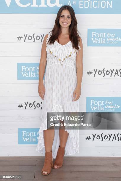 Actress Elena Furiase attends the 'Yo soy asi by Fontvella' photocall at Oscar hotel on July 17, 2018 in Madrid, Spain.