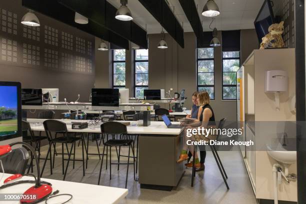 A Science Lab Side View 182 Science Laboratory Wide Angle Stock Photos, High-Res Pictures, and ...