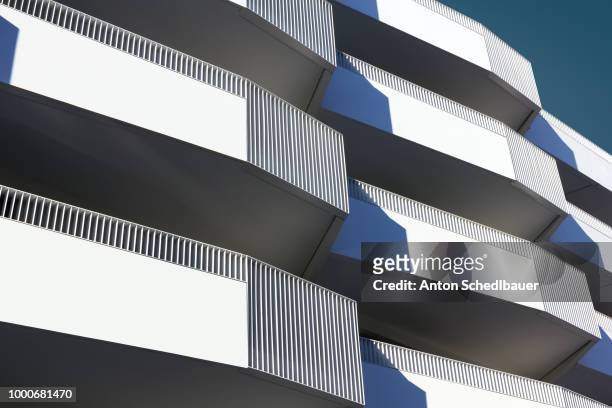 even more balconies - anton schedlbauer stock pictures, royalty-free photos & images
