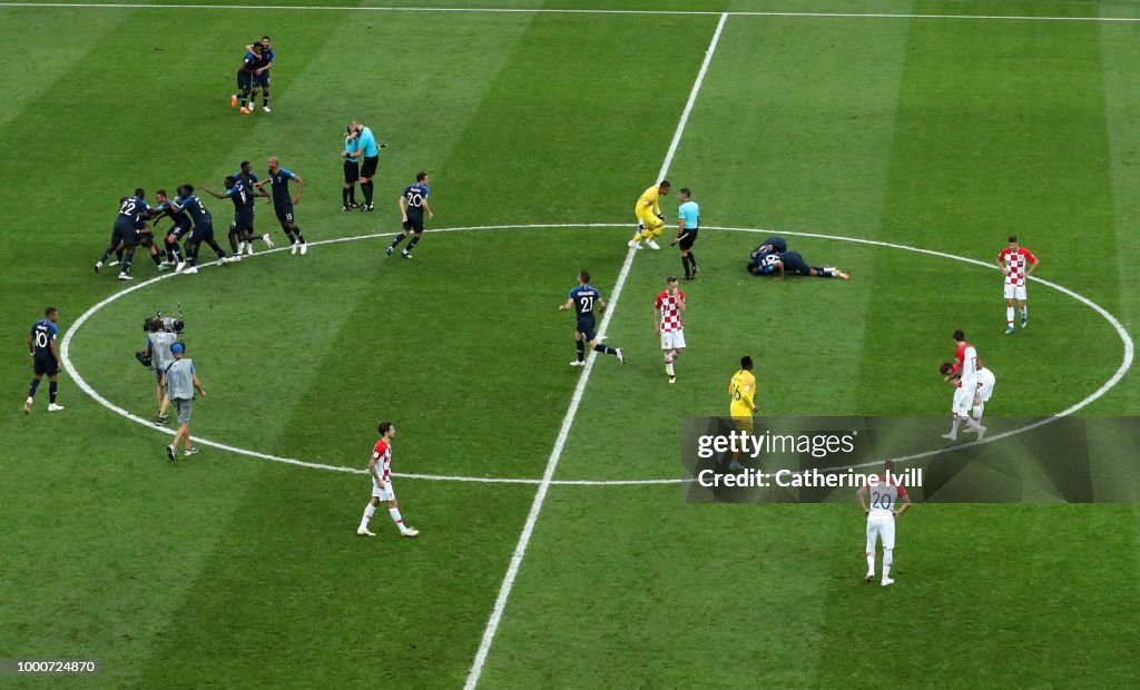 France v Croatia - 2018 FIFA World Cup Russia Final