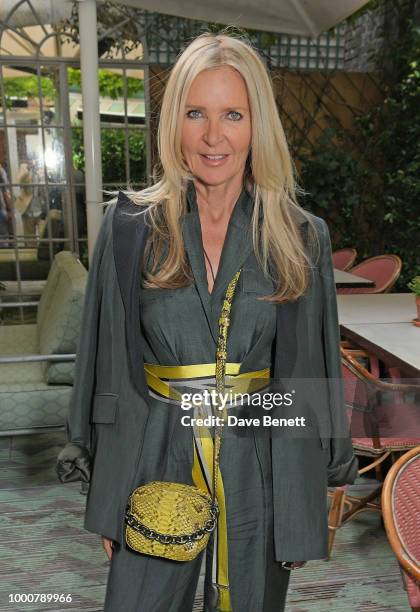 Amanda Wakeley attends a special dinner hosted by For Good Causes in aid of Afrikids at Chucs on July 17, 2018 in London, England.