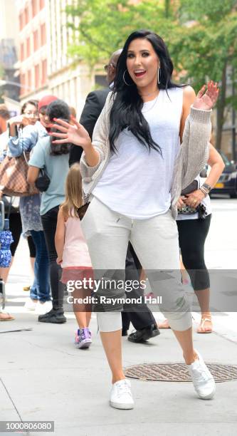 Jaclyn Hill is seen in Soho on July 17, 2018 in New York City.