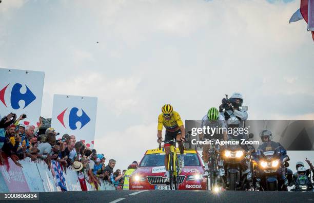 Greg Van Avermaet of team BMC during the stage 10 of the Tour de France 2018 on July 17, 2018 in Annecy, France.