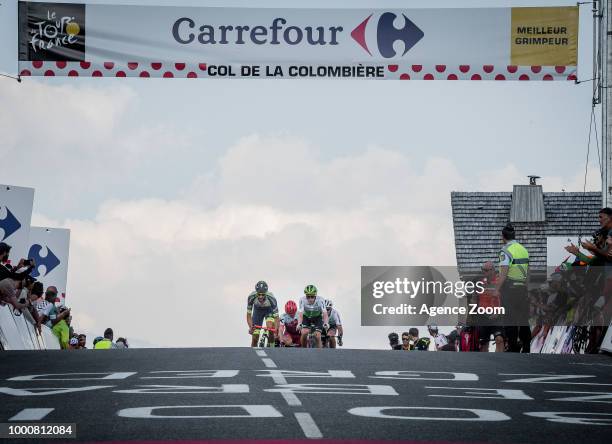 Col de la Colombiere during the stage 10 of the Tour de France 2018 on July 17, 2018 in Annecy, France.