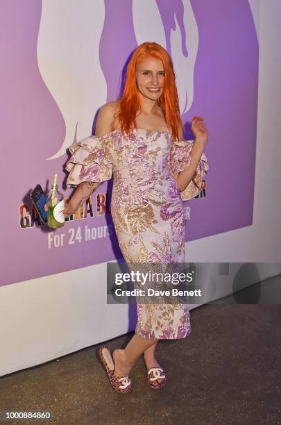 Alex Brownsell attends the Bleach Summer Party at Protein Studios on July 17, 2018 in London, England.