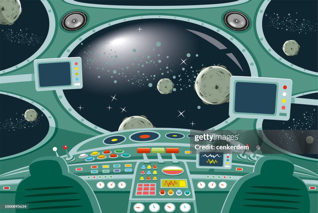 Interni dell'astronave