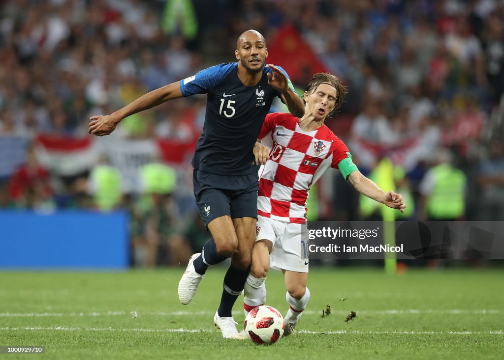 France v Croatia - 2018 FIFA World Cup Russia Final