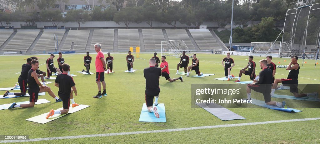 Manchester United Pre-Season Training Session