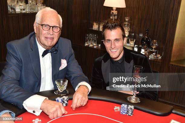 Simmons and Kevin Clark attend High Roller's Night hosted by Baccarat with WPT & DJ Mad Marj at Baccarat Flagship on July 17, 2018 in New York City.