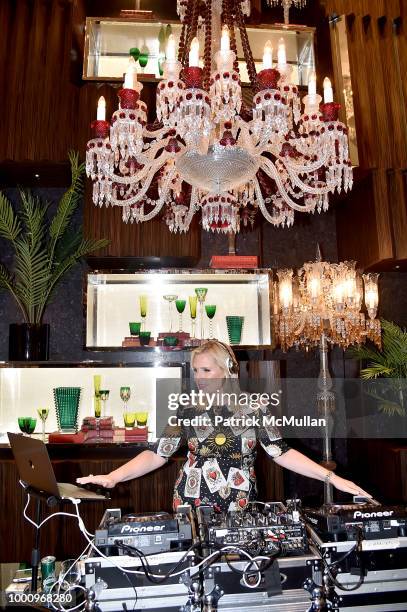 Marjorie Gubelmann attends High Roller's Night hosted by Baccarat with WPT & DJ Mad Marj at Baccarat Flagship on July 17, 2018 in New York City.