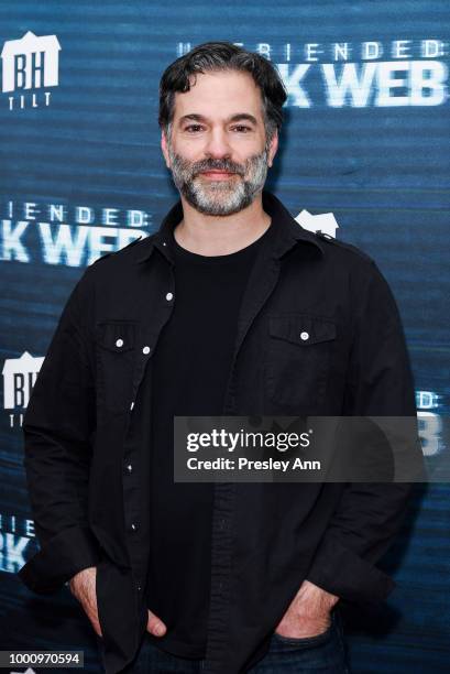 Steven Susco attends the premiere of Blumhouse Productions and Universal Pictures' "Unfriended: Dark Web" at L.A. LIVE on July 17, 2018 in Los...