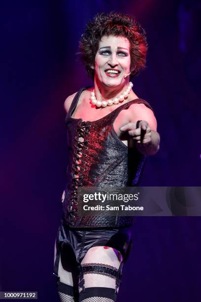 Todd McKenney during a media preview for Rocky Horror Show at Her Majesty's Theatre on July 18, 2018 in Melbourne, Australia.