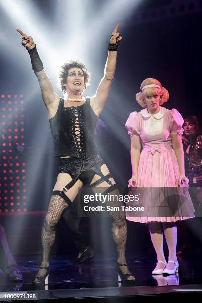 Todd Mckenney during a media preview for Rocky Horror Show at Her Majesty's Theatre on July 18, 2018 in Melbourne, Australia.