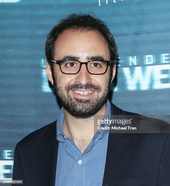 Adam Sidman arrives to the Los Angeles premiere of Blumhouse Productions and Universal Pictures' "Unfriended: Dark Web" held at L.A. LIVE on July 17,...