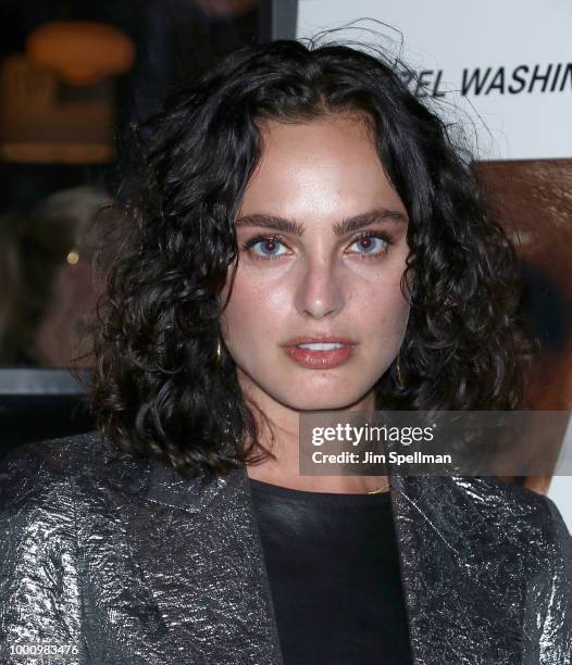 Model Marinet Matthee attends the special screening of "The Equalizer 2" hosted by Sony Pictures at The Roxy Hotel on July 17, 2018 in New York City.