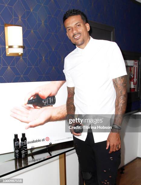 Matt Barnes attends the HUE for Every Man by Matt Barnes Launch on July 17, 2018 in Los Angeles, California.