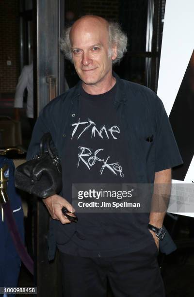 Filmmaker Timothy Greenfield-Sanders attends the special screening of "The Equalizer 2" hosted by Sony Pictures at The Roxy Hotel on July 17, 2018 in...