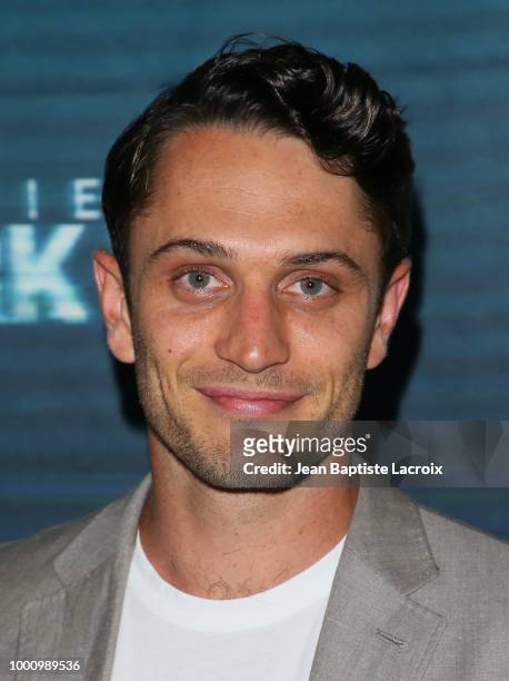 Colin Woodell attends the premiere of Blumhouse Productions and Universal Pictures' 'Unfriended: Dark Web' at L.A. LIVE on July 17, 2018 in Los...