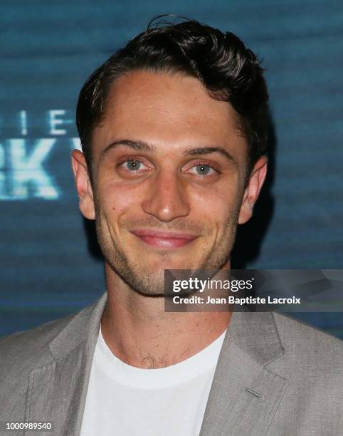 Colin Woodell attends the premiere of Blumhouse Productions and Universal Pictures' 'Unfriended: Dark Web' at L.A. LIVE on July 17, 2018 in Los...