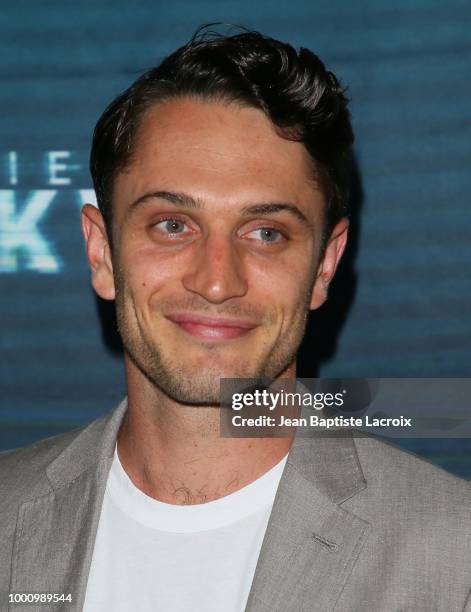 Colin Woodell attends the premiere of Blumhouse Productions and Universal Pictures' 'Unfriended: Dark Web' at L.A. LIVE on July 17, 2018 in Los...