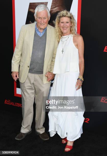 Orson Bean and Alley Mills attend premiere of Columbia Picture's "Equalizer 2" at TCL Chinese Theatre on July 17, 2018 in Hollywood, California.