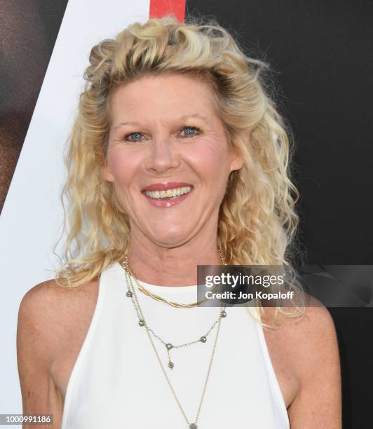 Alley Mills attends premiere of Columbia Picture's "Equalizer 2" at TCL Chinese Theatre on July 17, 2018 in Hollywood, California.