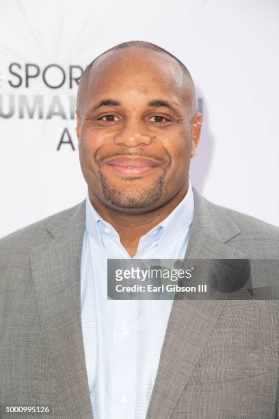 Daniel Cormier attends the 4th Annual Sports Humanitarian Awards at The Novo by Microsoft on July 17, 2018 in Los Angeles, California.