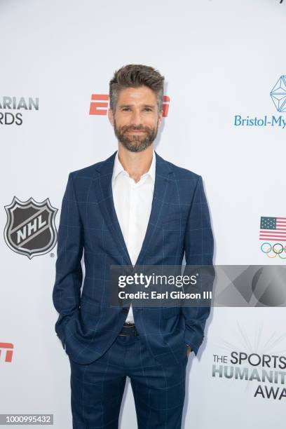 Kyle Martino attends the 4th Annual Sports Humanitarian Awards at The Novo by Microsoft on July 17, 2018 in Los Angeles, California.