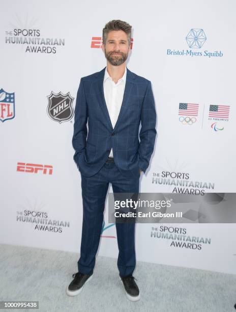 Kyle Martino attends the 4th Annual Sports Humanitarian Awards at The Novo by Microsoft on July 17, 2018 in Los Angeles, California.